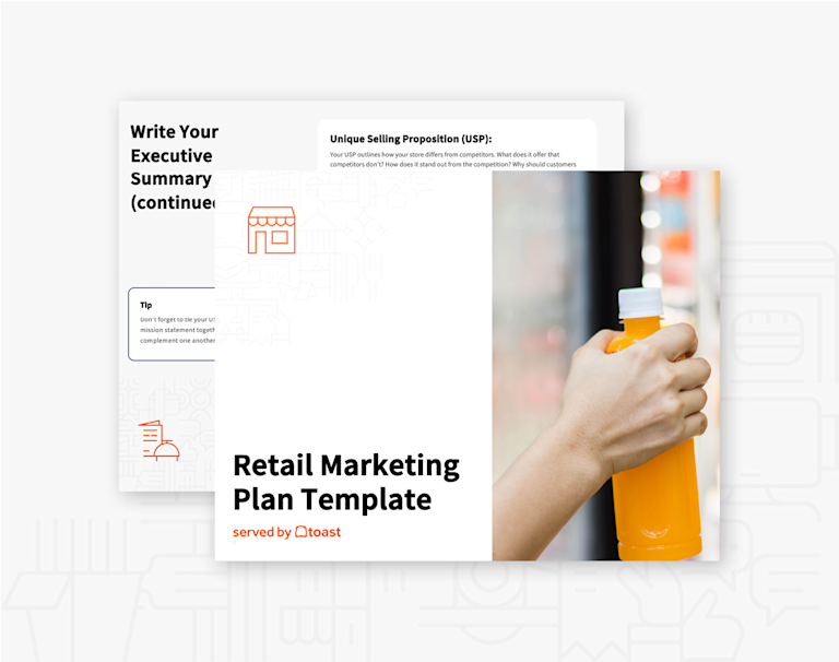 Retail Marketing Plan Template | Toast POS