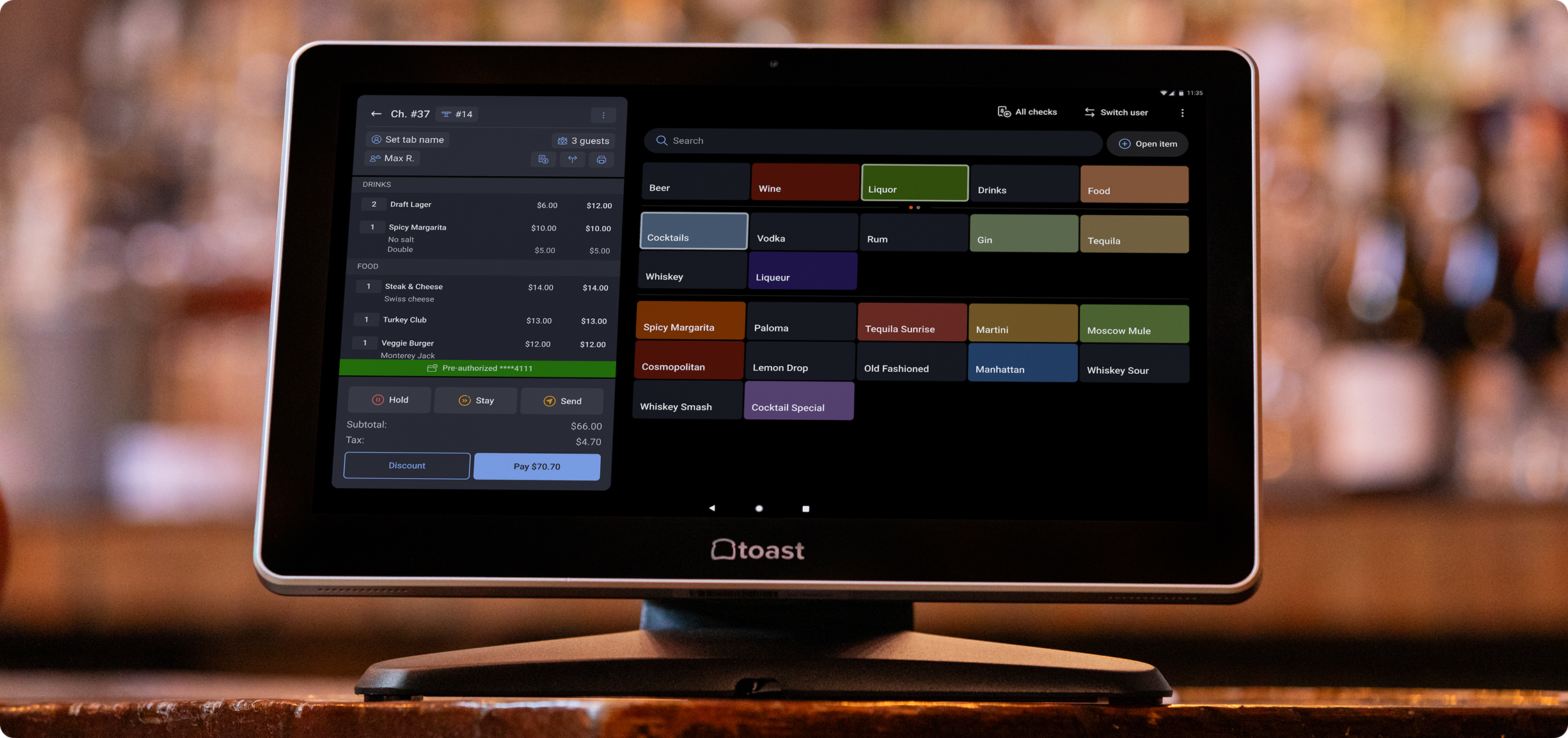 POS Image Toast Enterprise 