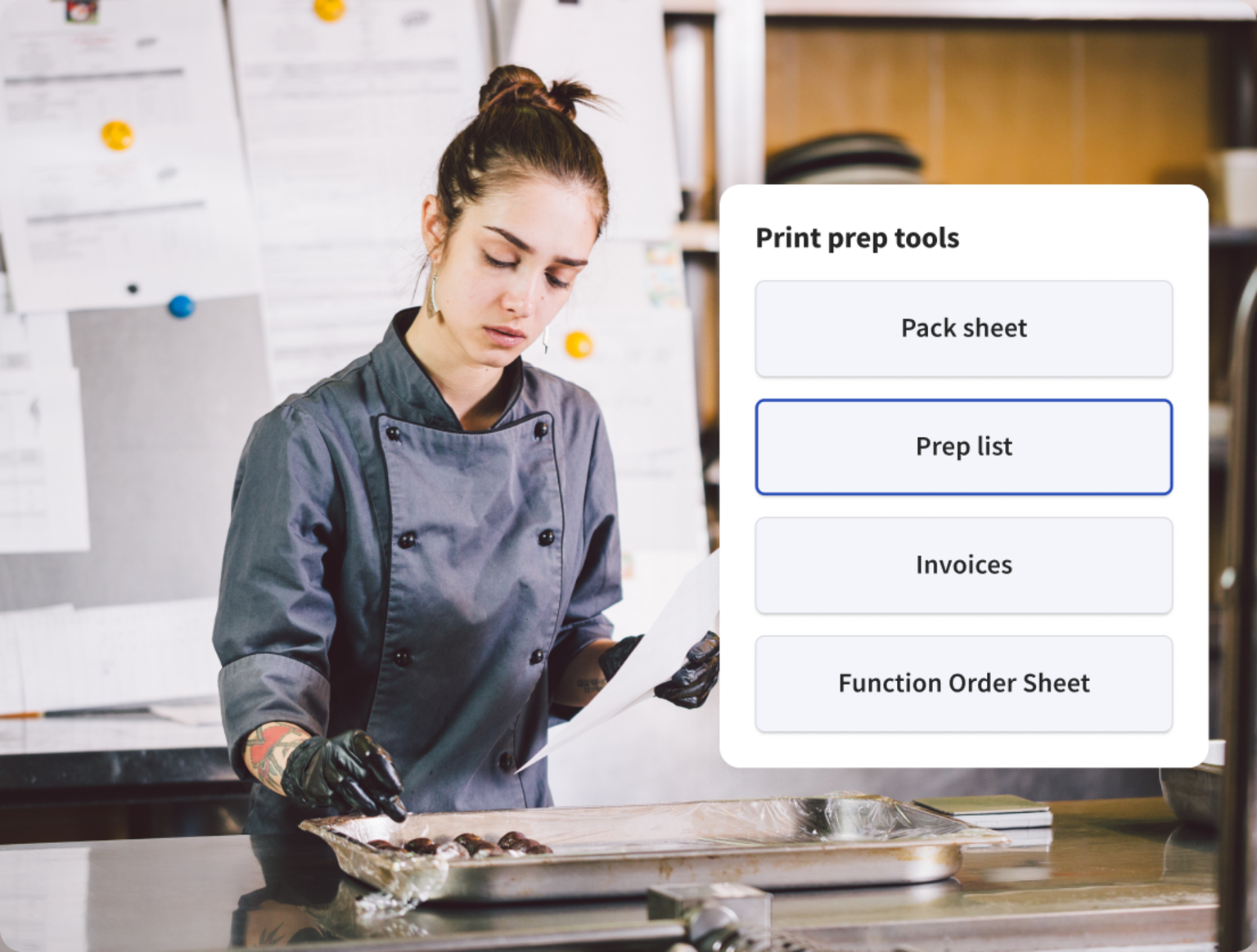 creating a menu prep sheet - caterease support Images... Catering & Events Software for Restaurants | Toast POS