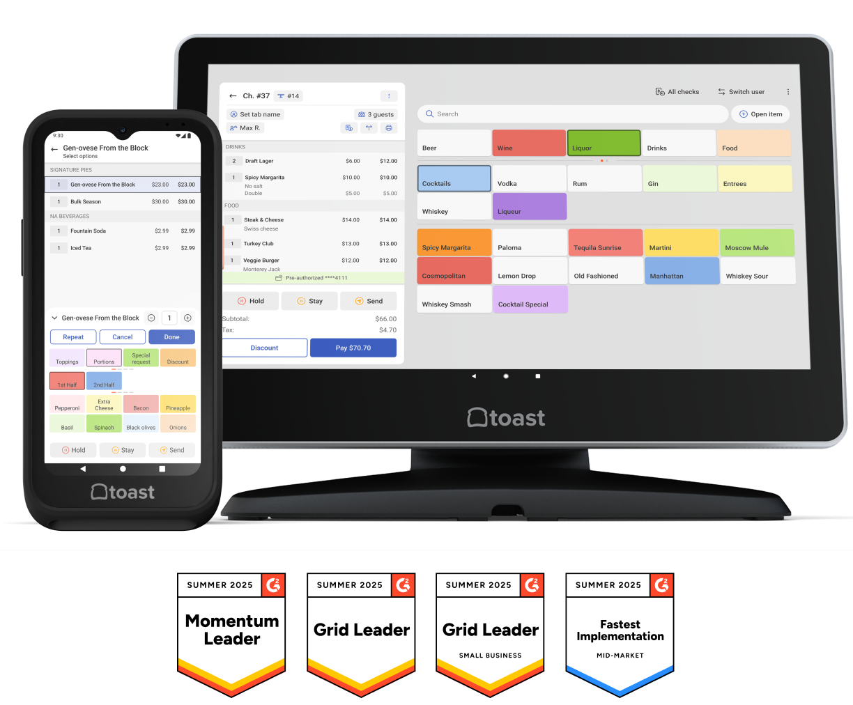 [US - Compare] See How Toast Stacks Up Image