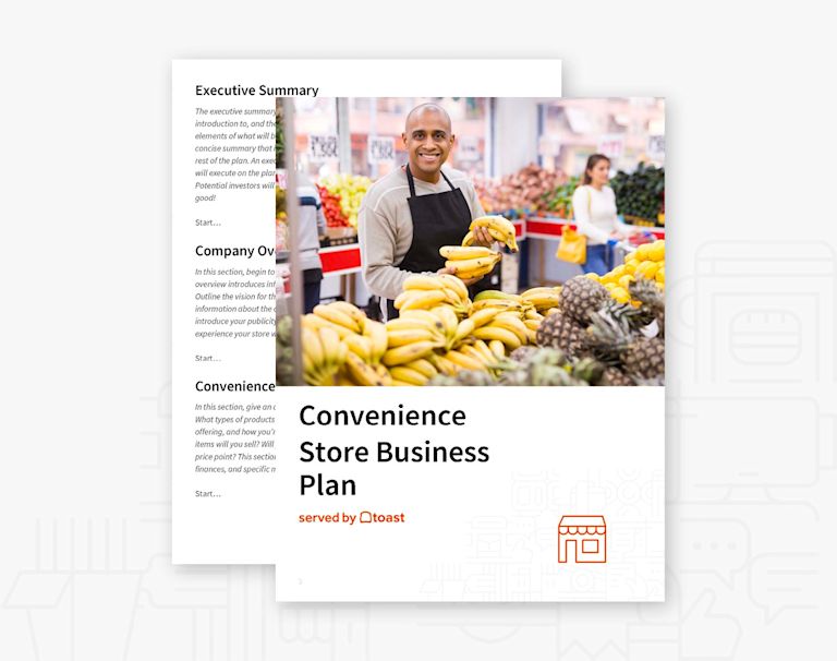 Convenience Store Business Plan Template | Toast POS