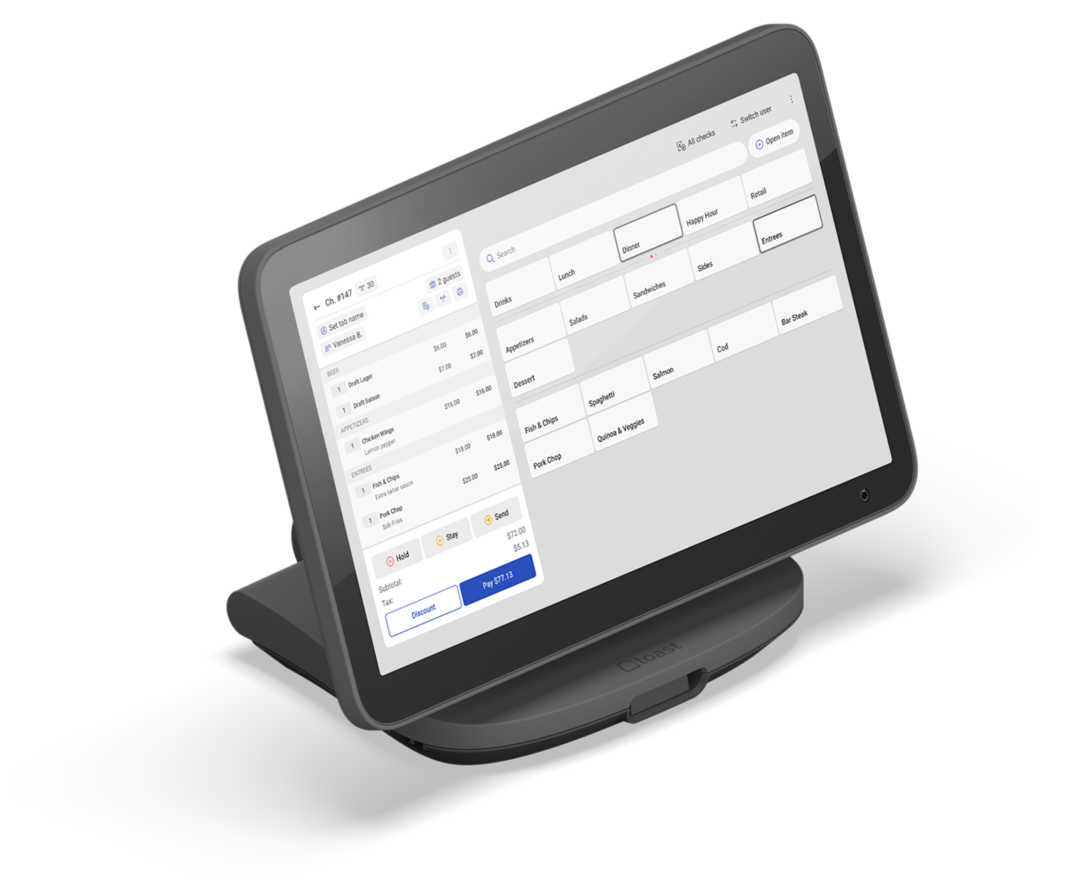 POS System for Fast Casual Restaurants | Toast POS Canada