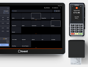 POS System for Cafes and Bakeries in the UK | Toast Restaurant POS UK