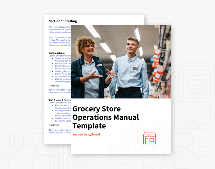 Grocery Store Operations Manual Template | Toast POS