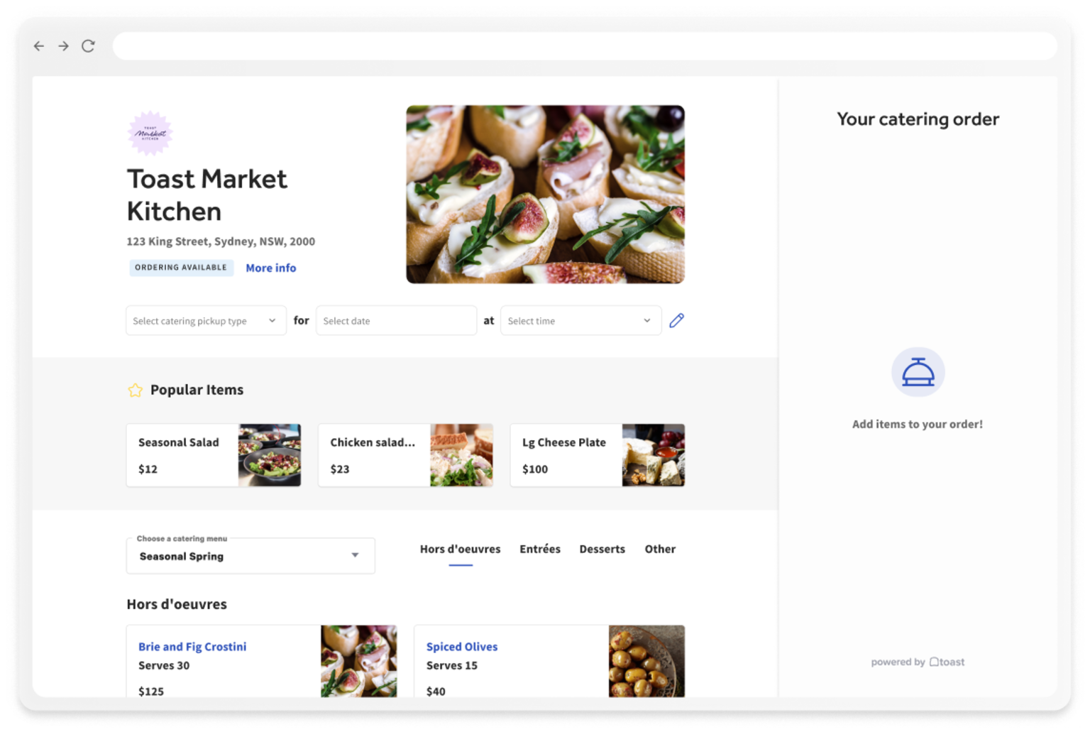 toast restaurant beo - restaurant banquet event order... Catering & Events Software for Restaurants | Toast POS