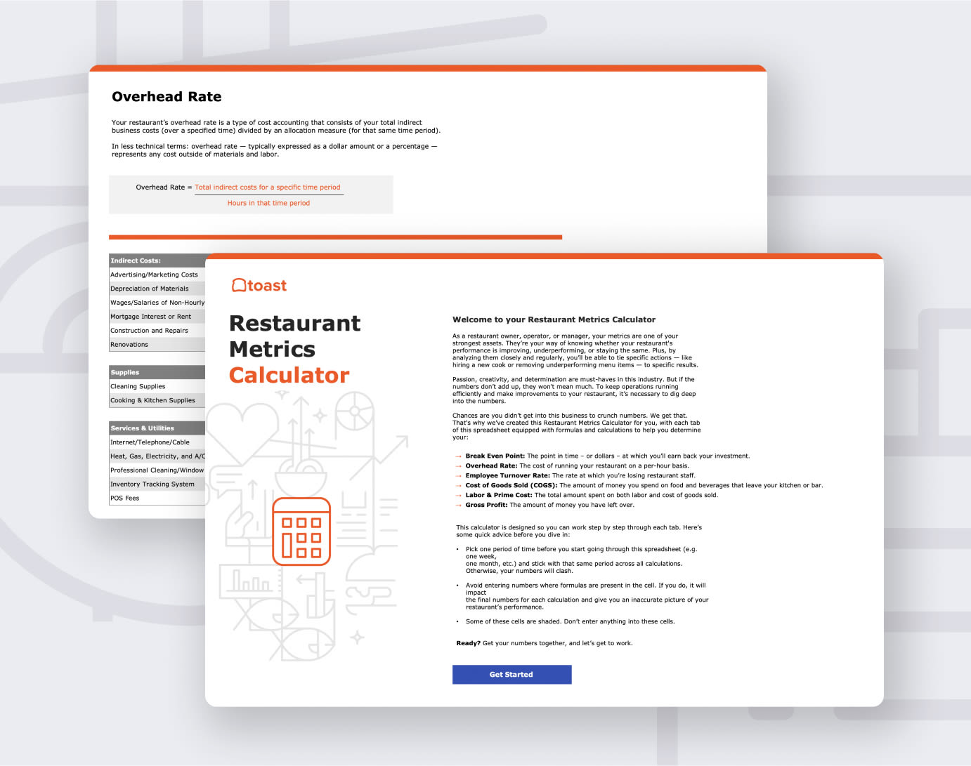 Restaurant Metrics Calculator | Toast POS