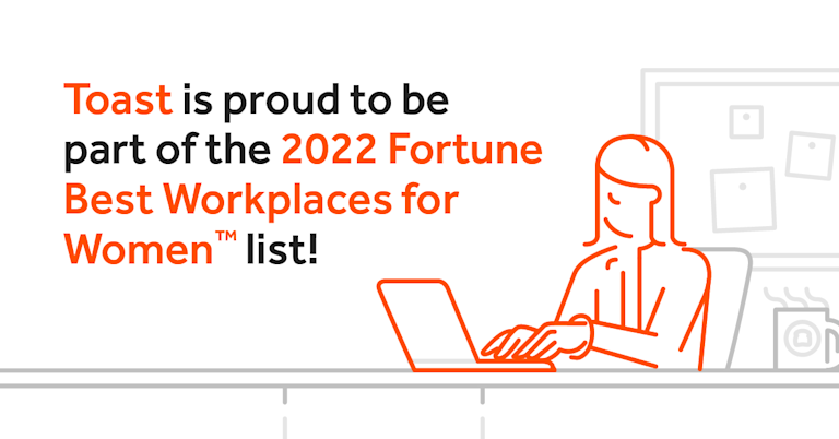 Fortune and Great Place to Work® Names Toast One of the 2022 Best ...