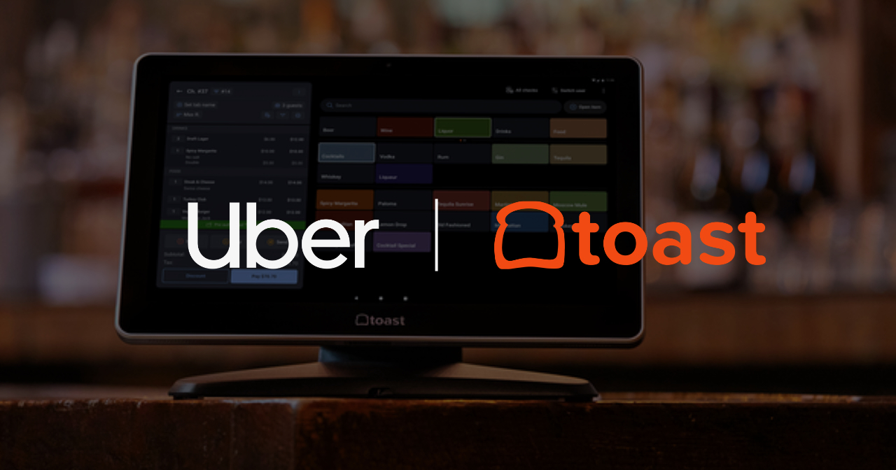 Toast Uber Logo lockup