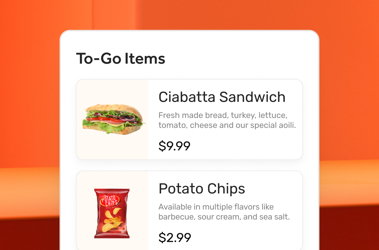 Online Ordering