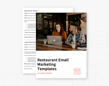 Caterease Emailtemplates Restaurant Email Marketing Templates | Toast POS