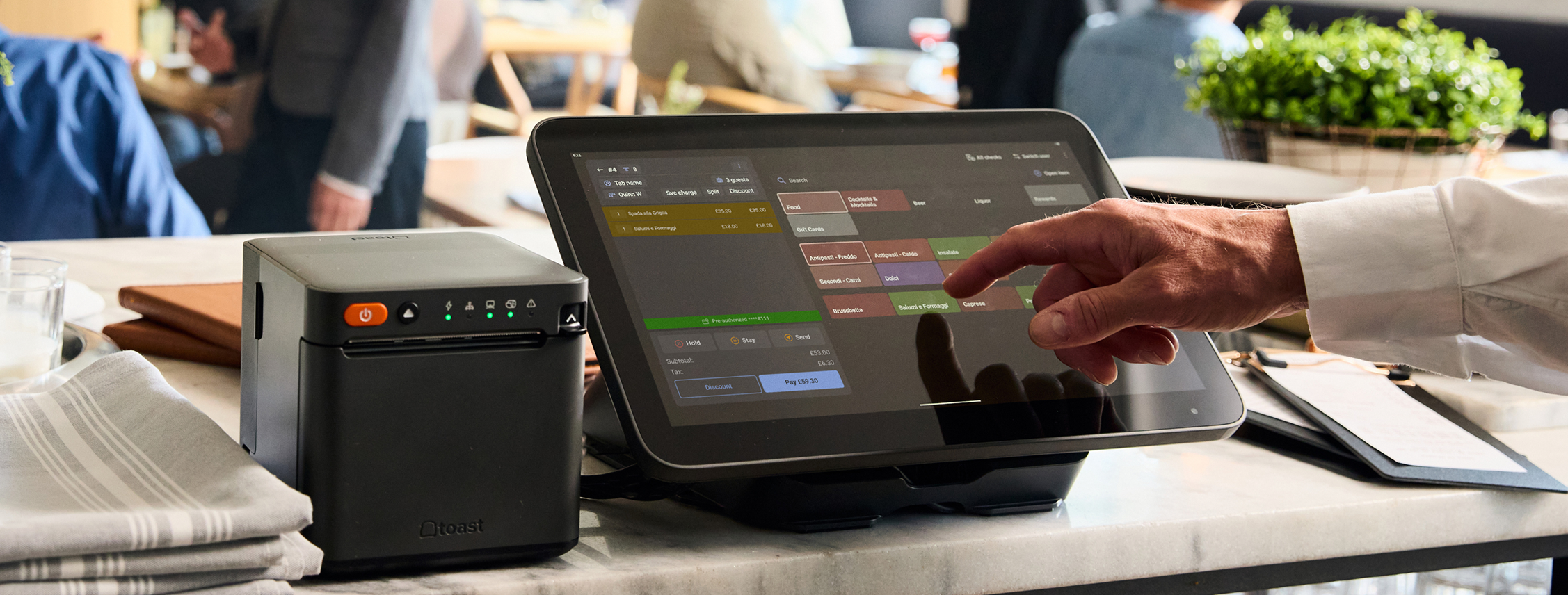 Flex 3 - Trattoria FSR - Entering Order 2-UK 1