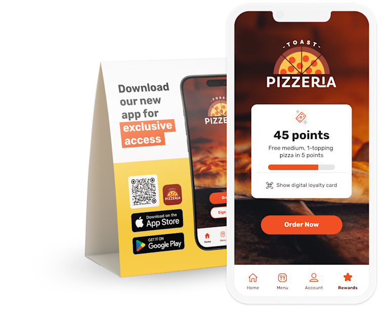 Custom Restaurant Ordering App | Branded Mobile App | Toast POS