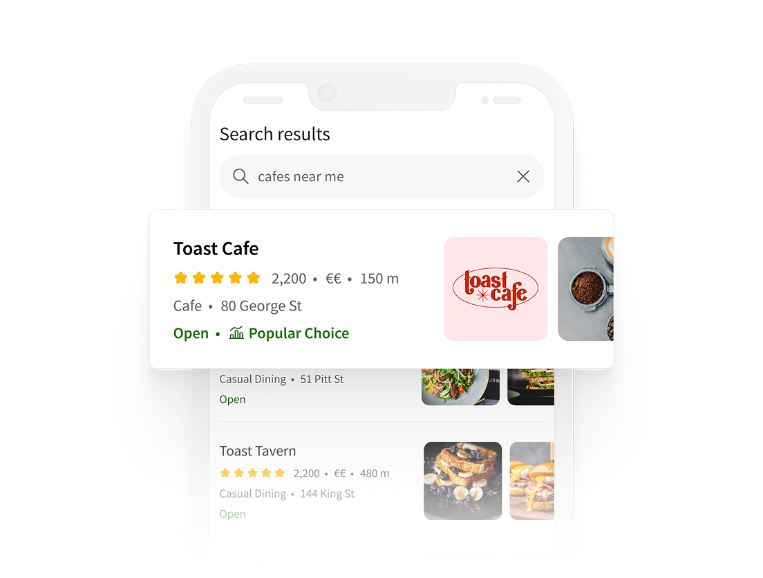 Stand out from the first search result