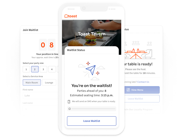 Table Toash Restaurant Reservation and Waitlist Tools | Toast Restaurant POS UK