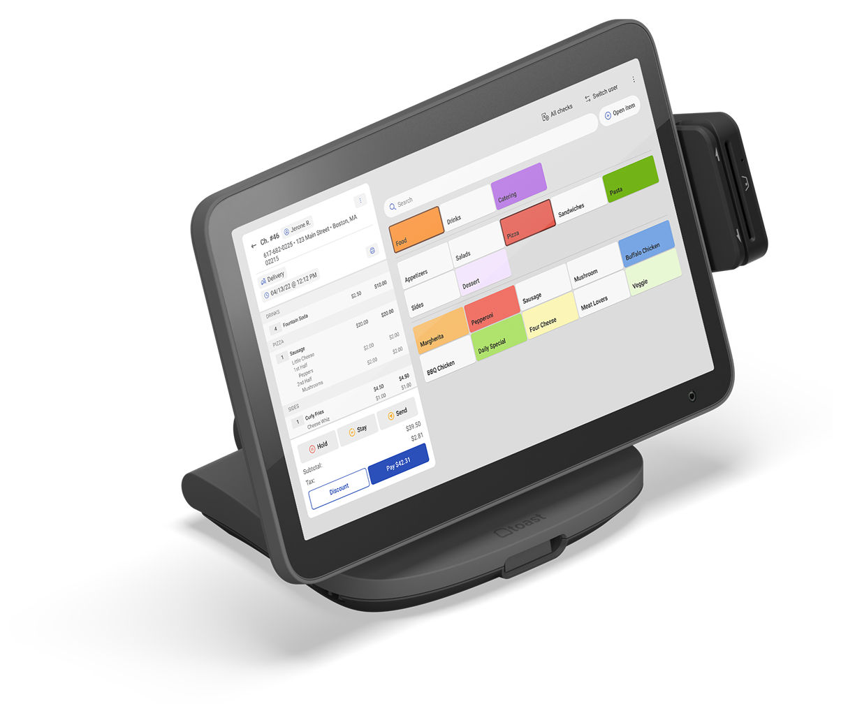 [US - Pizzeria POS] Toast Flex 3