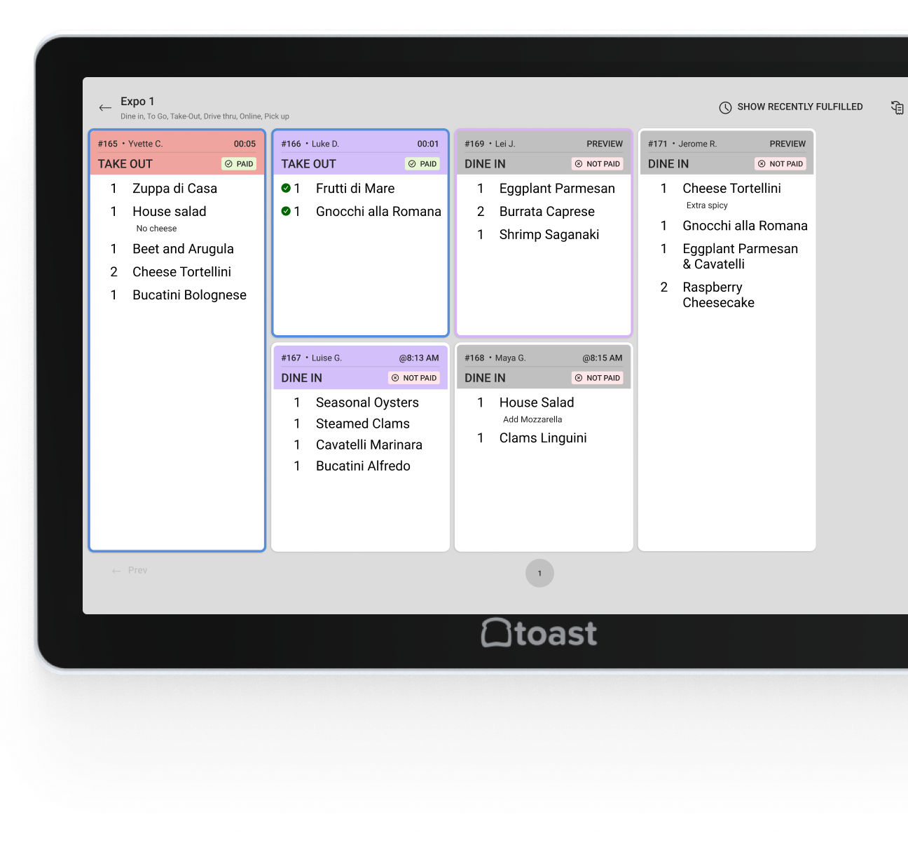 Orders flow instantly from POS to kitchen Image
