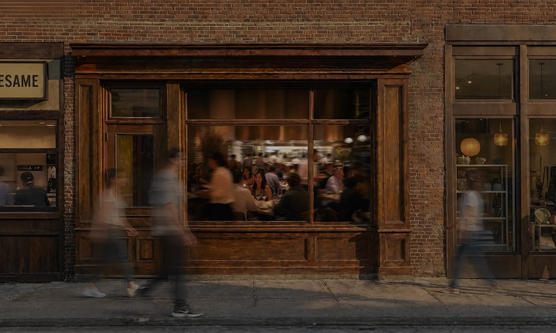 Restaurant exterior