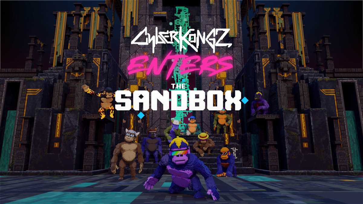 Cyberkongz enters The Sandbox