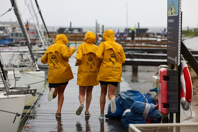 260628 The Harbour crew, happy no matter weather!