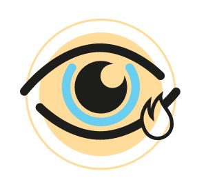 Burning eyes