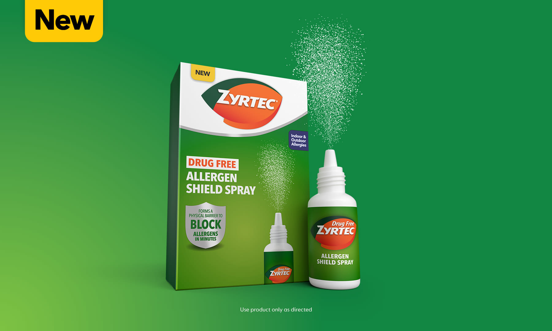 Protective barrier to block allergens