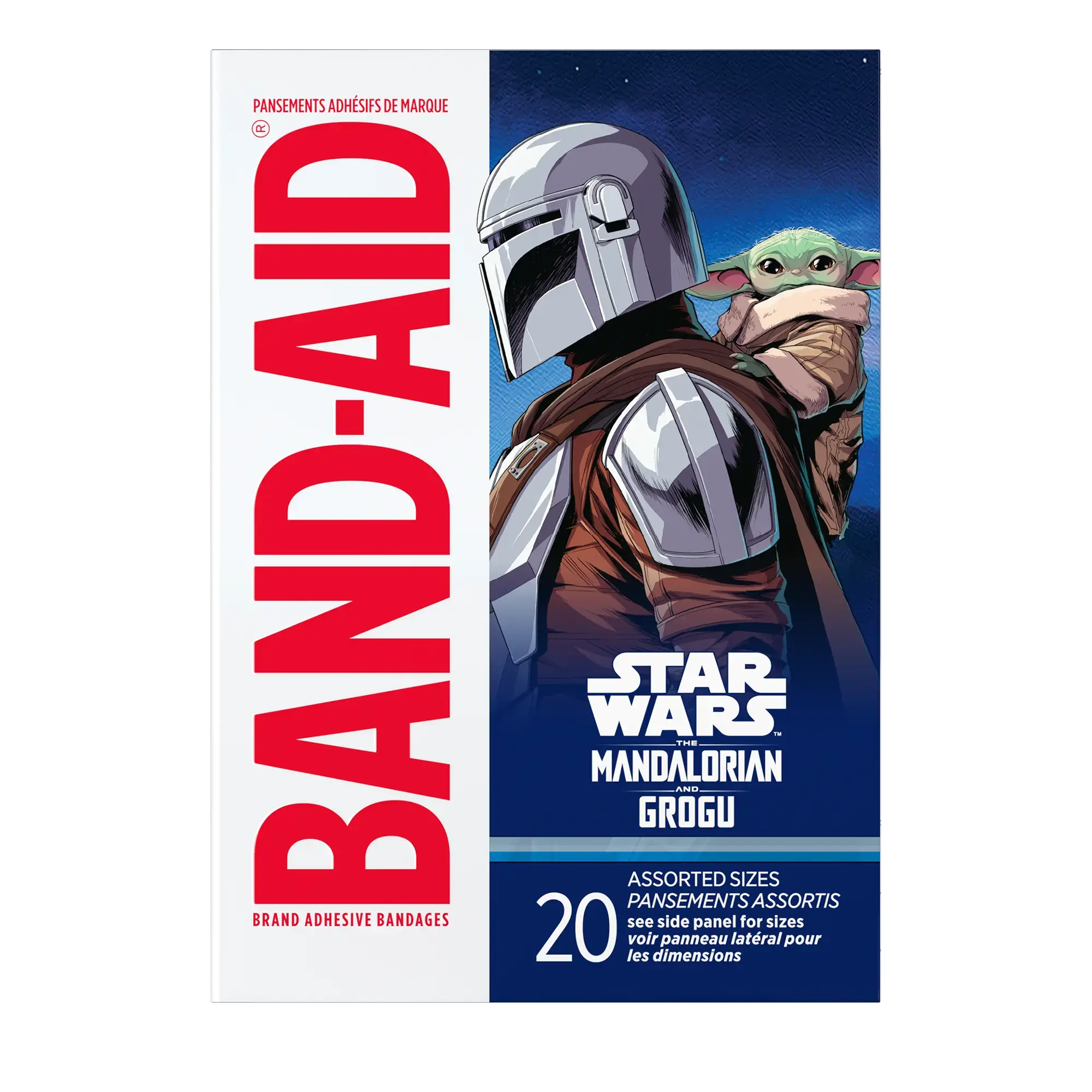BAND-AID® Brand STAR WARS: THE MANDALORIAN AND GROGU™ Bandages