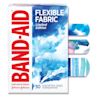 Band-Aid Brand Flexible Fabric Limited Edition Watercolor Bandages front of pack and bandage designs