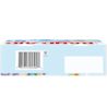 A Band-Aid Brand bandage box in light blue close-up shot. It's got everything you need to know—a barcode, product number (3 81372 02509 0), and even a QR code. You can see a bit of the fun Band-Aid design peeking out at the bottom.