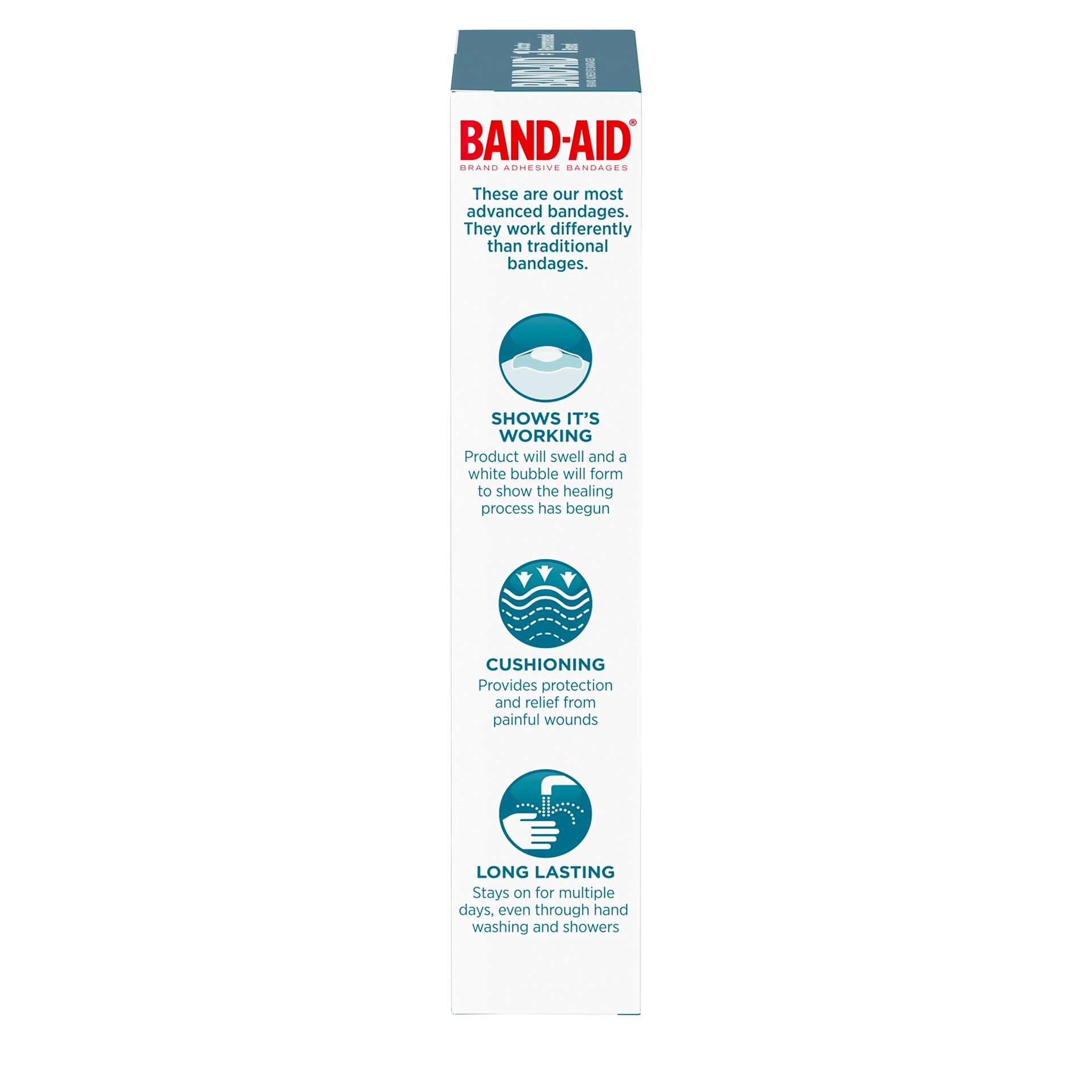How To pack shot for BAND-AID® Brand HYDRO SEAL® Large Hydrocolloid Bandages