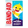 BAND-AID® Brand Baby Shark Bandages, 20ct Back of Pack
