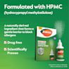 Formulated with HPMC