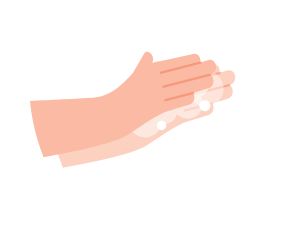 Washing hands graphic