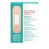 Band-Aid Skin Flex Flexible Adhesive Bandages assorted Sizes 20 ct, back of package