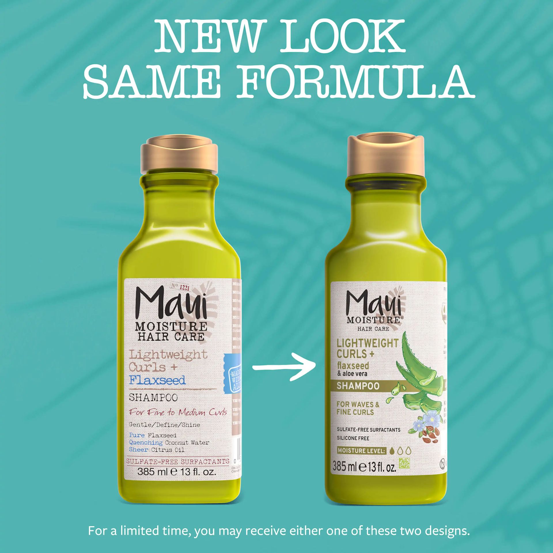 Lightweight Curls + Flaxseed Shampoo