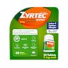 ZYRTEC® Allergy Relief Medicine Tablets with 5 mg Cetirizine HCl Antihistamine front package