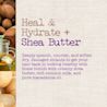 Heal & Hydrate + Shea Butter nourishes dry damages strands to get your hair back to looking healthy