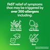 ZYRTEC® Chewables for fast relief of symptoms that may be triggered by over 200 allergens