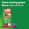Children's ZYRTEC® Hives has a great taste grape flavor children will love