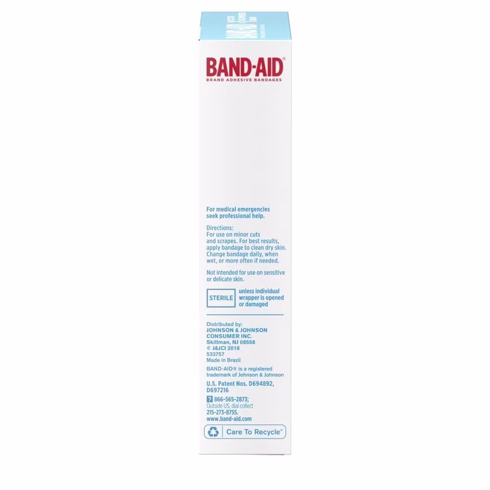 BAND-AID® BRAND WATER BLOCK® TOUGH STRIPS™ Waterproof BANDAGES image 4