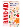 BAND-AID(R) Brand Adhesive Bandages Flexible Fabric Featuring Wildflower Prints, Front of Pack