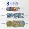 BAB NA US Decorated MET Y2 EDA 02 Product Size 3 sizes of BAND-AID® Brand Adhesive Bandages, Paintings by Monet, Redon & Van Gogh, Assorted 50 ct