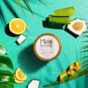 Lightweight Curls + Flaxseed Edge Control with ingredients