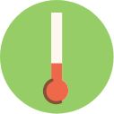 Thermometer graphic