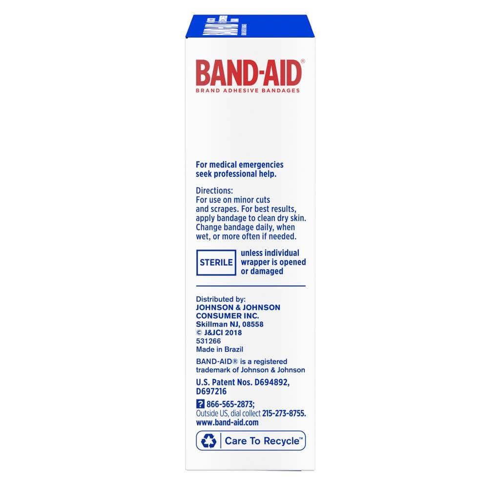 BAND-AID® Brand Flexible Fabric Bandages Knuckle & Fingertip - Image 7 - Band Aid - en-US