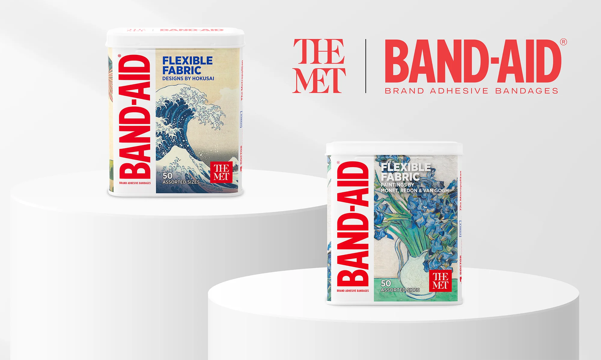  Met x BAND-AID®: Exclusive Art-Inspired First Aid Collection - Flexible Fabric hero