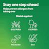 Shield against allergen