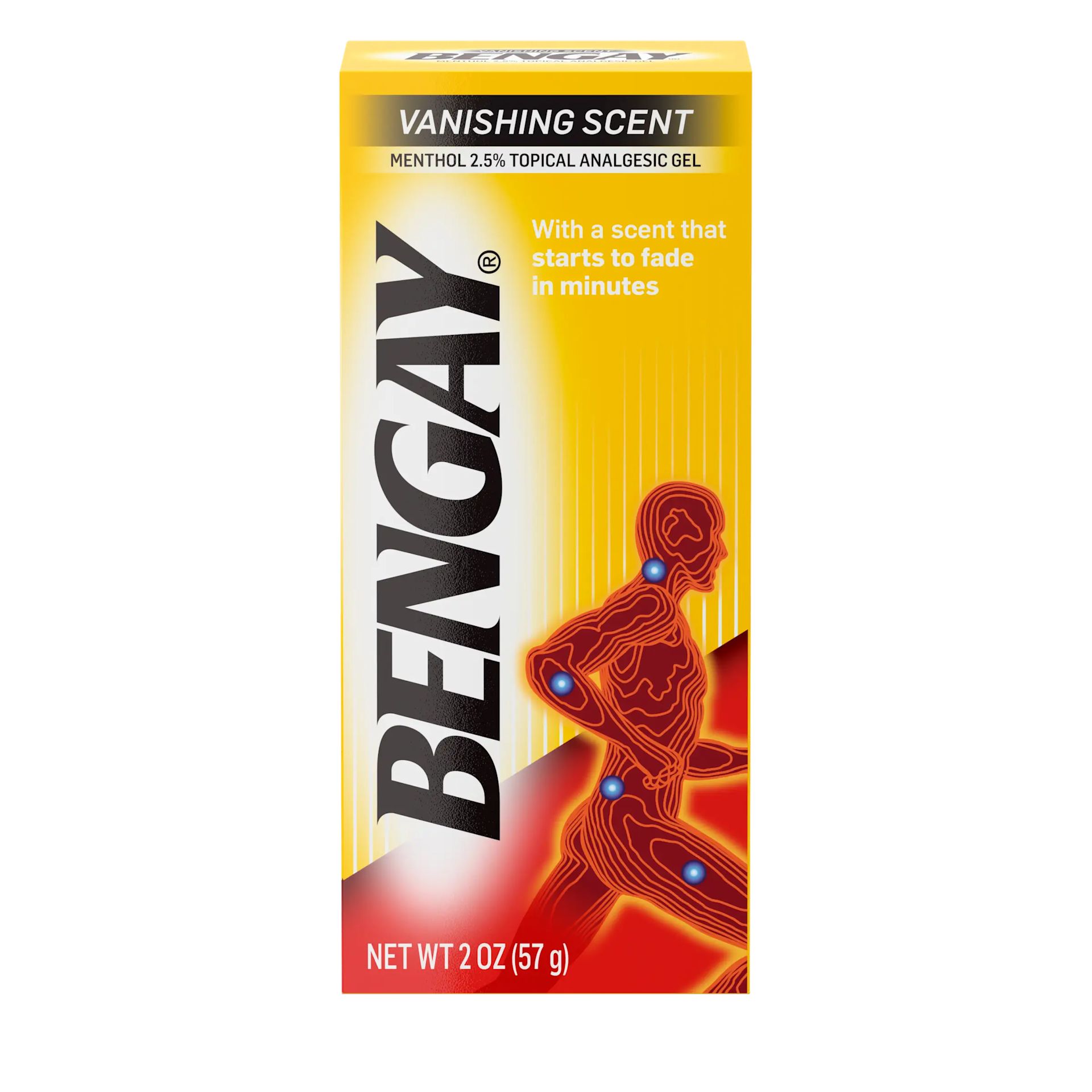 Vanishing Scent Topical Pain Relieving Gel