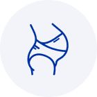 Pregnant belly icon