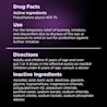 Active ingredient list and directions for Visine Dry Eye Relief Tired Eye eye drops