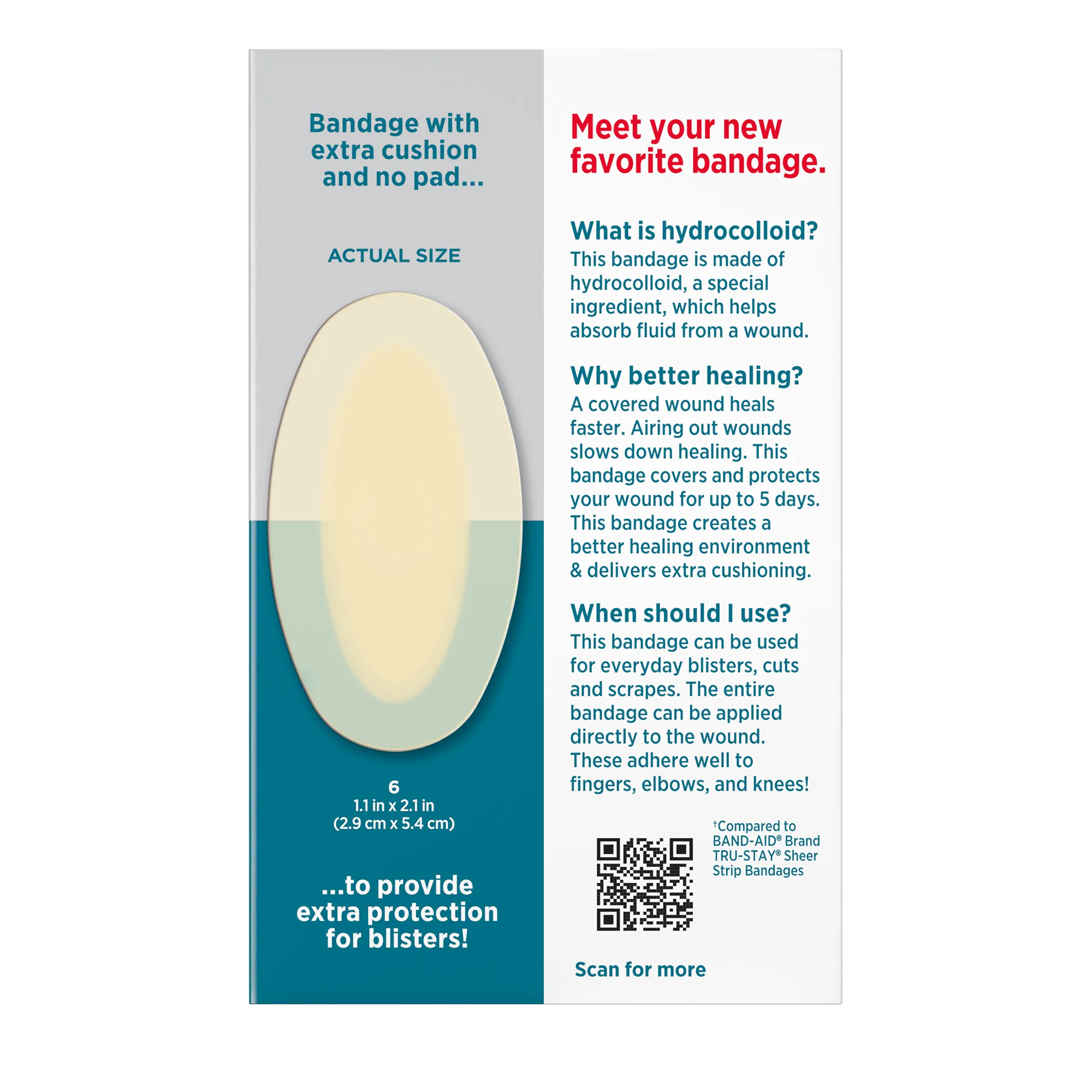 BAND-AID® Brand PRO HEAL® Adhesive Bandages 5 Day Protect
